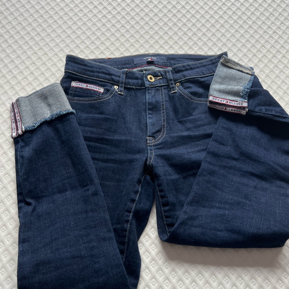 Retro Tommy Hil Crop Jeans